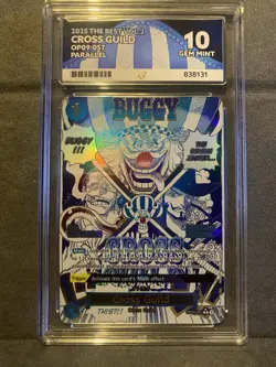 Ace 10 Cross Guild - PERFECT SUBGRADES - OP09-057 Manga Event - One Piece TCG - Image 1