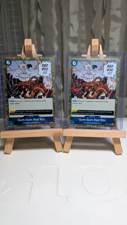 X2 One Piece TCG Gum-Gum Red Roc (Jolly Roger Foil) R Premium The Best- OP04-056 - Image 1