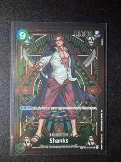 One Piece Shanks (SP) OP 11 ST16-004 A Fist of Divine Speed Foil - Image 1