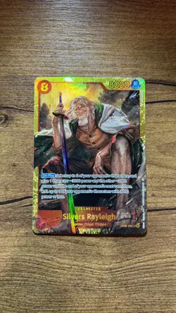 One Piece Silvers Rayleigh - OP08-118 (Reprint) - Premium Booster (PRB-02) - Image 1