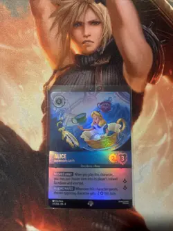 Disney Lorcana Fabled Alice - Accidentally Adrift (Epic) 217/204 Holo - Image 1