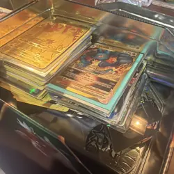 Pokemon Unsorted Card Lot Binder Included - Image 2