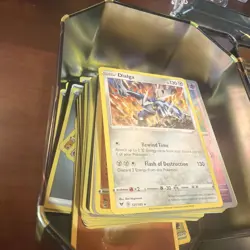 Pokemon Unsorted Card Lot Binder Included - Image 3
