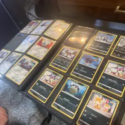 Pokemon Unsorted Card Lot Binder Included - Image 4