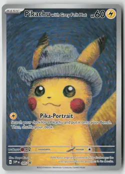 Pikachu with Grey Felt Hat 085 - SV: Promo Cards Normal - PTCG - LP - Image 1