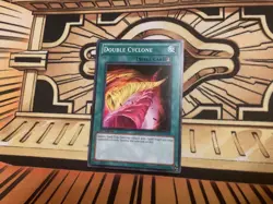 Double Cyclone DREV-EN046 1st Common NM Yugioh Card - Image 1