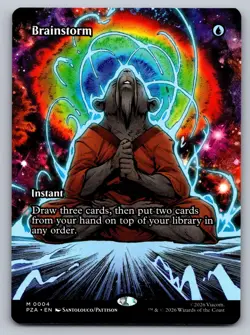 MTG Brainstorm 0004 Borderless TMNT Mythic Rare PZA EN 2026 - Image 1