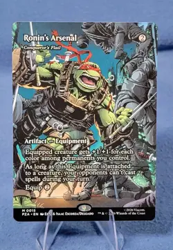 Ronin's Arsenal (Conqueror's Flail) Teenage Mutant Ninja Turtles Mythic Rare NM - Image 1
