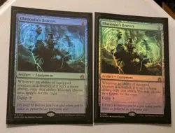 2x MTG - Illusionist's Bracers FOIL R Ravnica Remastered 260 LP-NM - Image 1