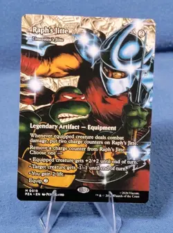 Raph's Jitte (Umezawa's Jitte) NM Teenage Mutant Ninja Turtles Mythic Rare PZA - Image 1