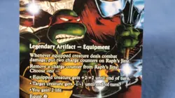 Raph's Jitte (Umezawa's Jitte) NM Teenage Mutant Ninja Turtles Mythic Rare PZA - Image 3