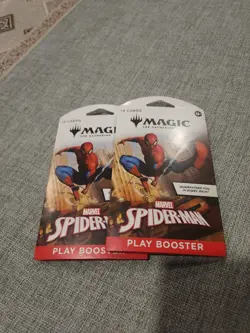 MTG: Magic The Gathering Marvel Spider-Man X2 Play Sleeved Booster Pack. - Image 2