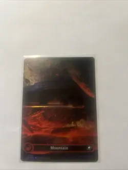 Mountain L 0265 Borderless Full Art FOIL MTG Edge Of Eternities EOE EN NM/M - Image 1