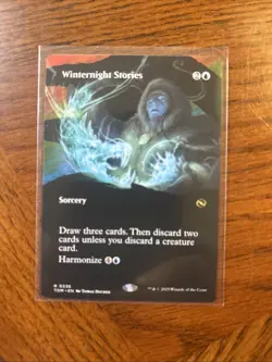 WOTC Tarkir: Dragonstorm Winternight Stories (Borderless) (R) NM - Image 1