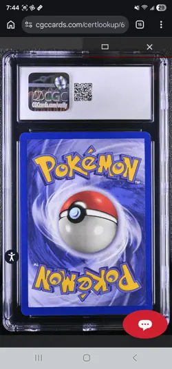 Mewtwo Pokemon 1999 Black Star Promos #3 Mewtwo Strikes Back WB Movie CGC 8.5 - Image 2