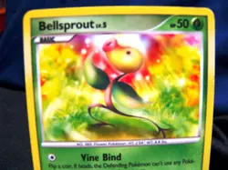 POKEMON BELLSPROUT lv.5 85/146 D&P LEGENDS AWAKENED COMMON - EX+ / NM- - Image 2