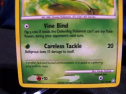 POKEMON BELLSPROUT lv.5 85/146 D&P LEGENDS AWAKENED COMMON - EX+ / NM- - Image 3