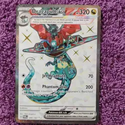 Pokemon Dragapult ex 200/167 Sv06: Twilight Masquerade Ultra Rare Full Art Holo… - Image 1