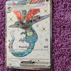 Pokemon Dragapult ex 200/167 Sv06: Twilight Masquerade Ultra Rare Full Art Holo… - Image 2