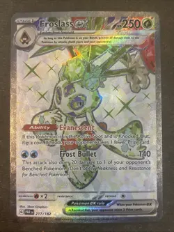 Froslass ex 217/182 SV04: Paradox Rift Holo Pokemon TCG NM - Image 1