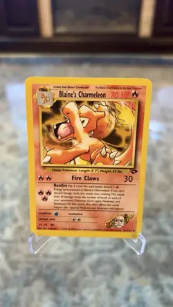 Pokemon TCG Blaine’s Charmeleon Gym Challenge #31/132 Uncommon Unlimited - LP - Image 1