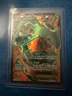 Pokemon Rayquaza EX 123/124 Dragons Exalted Full Art - Image 1