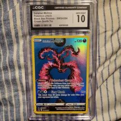 Pokemon Galarian Moltres SWSH284 Black Star Promo 2023 CGC GEM MINT 10 - Image 1