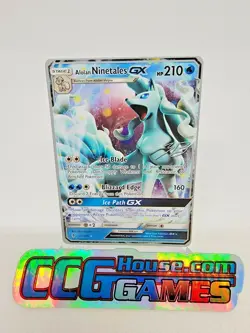 Pokemon TCG Alolan NINETALES GX 22/145 World Championship 2017 *CCGHouse* - Image 1