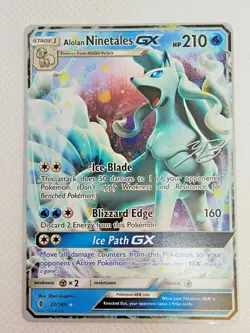 Pokemon TCG Alolan NINETALES GX 22/145 World Championship 2017 *CCGHouse* - Image 2