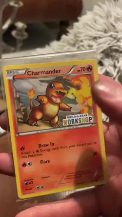 Pokemon TCG: Charmander SEALED Stamped Promo Build-A-Bear Workshop 17/113 NM - Image 2