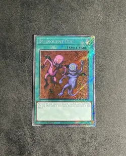 Yugioh Delinquent Duo Platinum Secret Rare RA04-EN114 1st Edition - Image 1