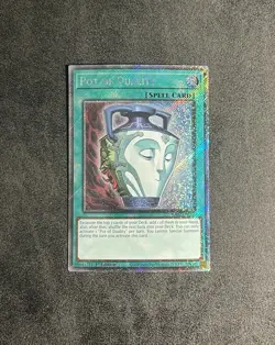 Yu-Gi-Oh! Pot of Duality Platinum Secret Rare 1st Edition RA02-EN057 - Image 1