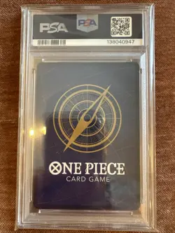 2025 ONE PIECE PROMOS ILLUSTRATION BOX VOL 3 Op07 109 MONKEY D. LUFFY PSA 10 - Image 2