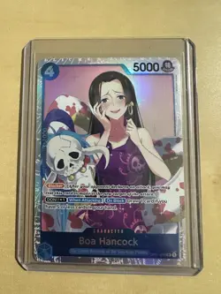 Boa Hancock OP01-078 SR One Piece Premium Booster The Best Card English - Image 1