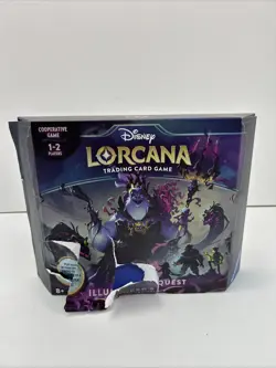 Disney Lorcana TCG Ursula's Return Illumineer's Quest Deep Trouble NewBox Damage - Image 1