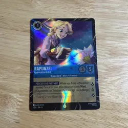 Disney Lorcana TCG Rapunzel Appreciative Artist promo Epcot Collection Quest - Image 1