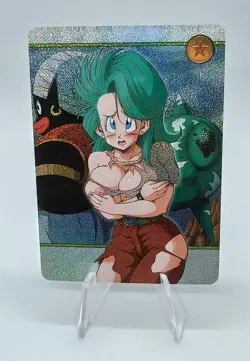 CARTE SEXY GIRL WAIFU MANGA MINT HOLO FOIL PRISM DRAGON BALL Z DBZ KALE CARD - Image 1