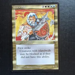 Gosta Dirk * LEGENDS * LP * Magic the Gathering MtG - Image 1