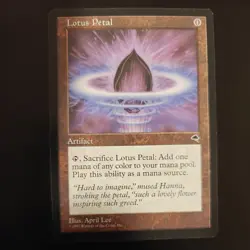Magic the Gathering MTG card: Lotus Petal Tempest - Image 1