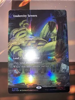 Undercity Sewers (Borderless) Teenage Mutant Ninja Turtles Eternal-Legal Foil - Image 1