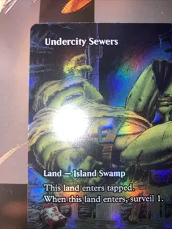 Undercity Sewers (Borderless) Teenage Mutant Ninja Turtles Eternal-Legal Foil - Image 2