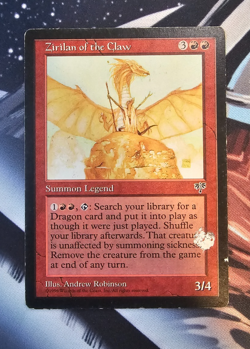 Zirilan of the Claw Heavy Play - Mirage Magic the Gathering - Image 1
