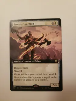 Bronze Guardian (Extended Art) Commander 2021 Regular - Image 1