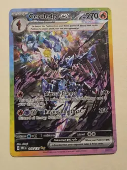 Pokemon TCG Ceruledge EX 147/131 Prismatic Evolutions Special Illustration Holo - Image 1