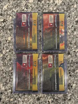 Pokemon TCG Dragon Majesty Booster Pack ART SET 4 Packs - Sun & Moon Sealed NEW - Image 2
