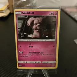 Pokemon Snubbull SM200 Sealed Holo Promo Detective Pikachu English - Image 1