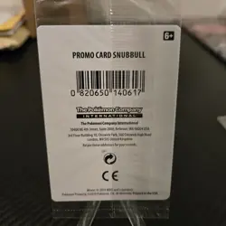 Pokemon Snubbull SM200 Sealed Holo Promo Detective Pikachu English - Image 2