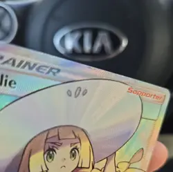 Pokemon TCG Lillie Trainer Full Art 147/149 SM Base Set Ultra Rare Foil - Image 4