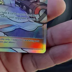 Pokemon TCG Lillie Trainer Full Art 147/149 SM Base Set Ultra Rare Foil - Image 5