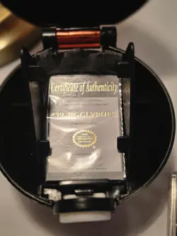 1999 Burger King BK Pokemon 23K Gold Plated Trading Card JigglyPuff with Case - Image 5